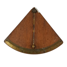 Load image into Gallery viewer, Antique Wooden / Brass Clinometer - Removed from Scrap Ship
