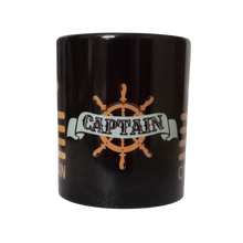Load image into Gallery viewer, Merchant Navy Captain Dual Logo Printed Coffee Mug

