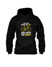Load image into Gallery viewer, Runs on fat - Unisex Hoodie
