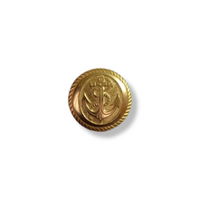 Load image into Gallery viewer, Metal Coat Buttons with Anchor Logo - Dia 23 mm
