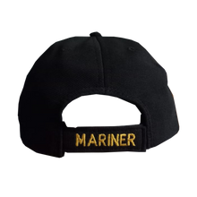 Load image into Gallery viewer, Mariner Embroidered Black Adult Unisex Cap - Premium Quality
