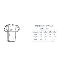 Load image into Gallery viewer, Behind the bars - Kids unisex half sleeve round neck T-shirt
