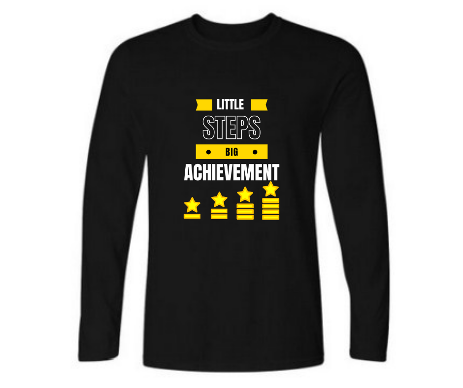 Big Achievement - Men's Full Sleeve Round Neck T-shirt