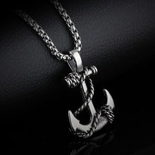 Load image into Gallery viewer, Anchor Pendant with Chain - Unisex
