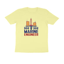 Load image into Gallery viewer, Marine Engineer - Men&#39;s Half sleeve round neck T-Shirt
