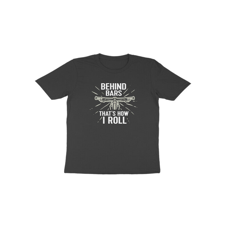 Behind the bars - Toddlers unisex half sleeve round neck T-shirt