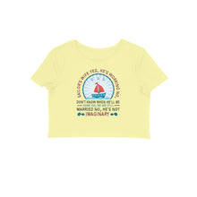 Load image into Gallery viewer, Sailor wife&#39;s statement - Women&#39;s Crop Top
