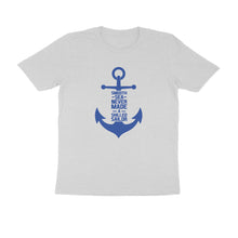Load image into Gallery viewer, Smooth Sea Never Made A Skilled Sailor - Men&#39;s Half sleeve Round Neck T-shirt

